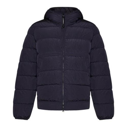 C.p. Company Midnight Blue Jacket Aw24 Blue, Herr