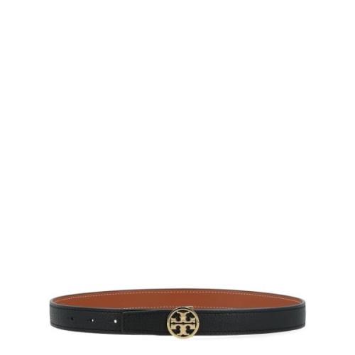 Tory Burch Vändbar bälte 138935-001 Black, Dam