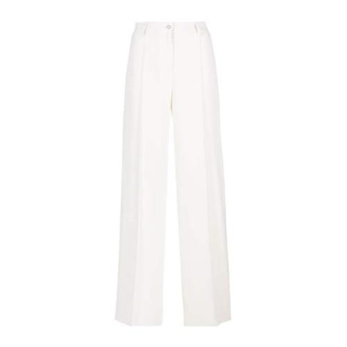 Pinko Wide Trousers White, Dam