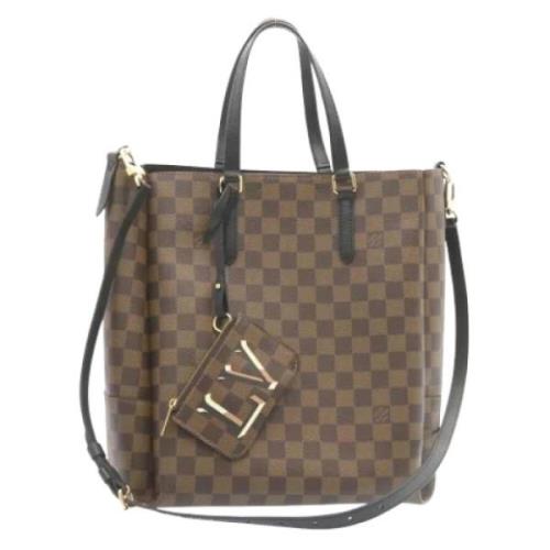 Louis Vuitton Vintage Pre-owned Canvas louis-vuitton-vskor Brown, Dam