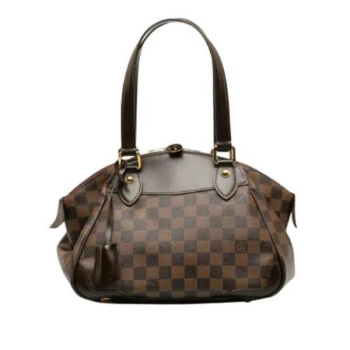 Louis Vuitton Vintage Pre-owned Canvas louis-vuitton-vskor Brown, Dam