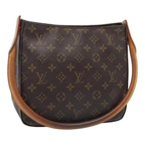 Louis Vuitton Vintage Pre-owned Canvas handvskor Brown, Dam