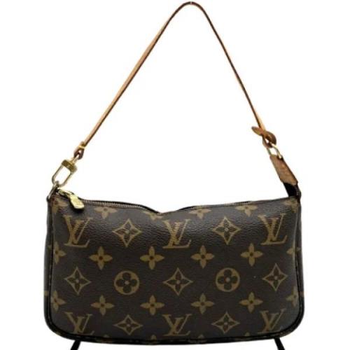 Louis Vuitton Vintage Pre-owned Canvas louis-vuitton-vskor Brown, Dam