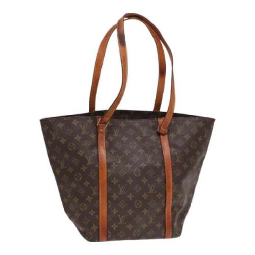 Louis Vuitton Vintage Pre-owned Canvas totevskor Brown, Dam