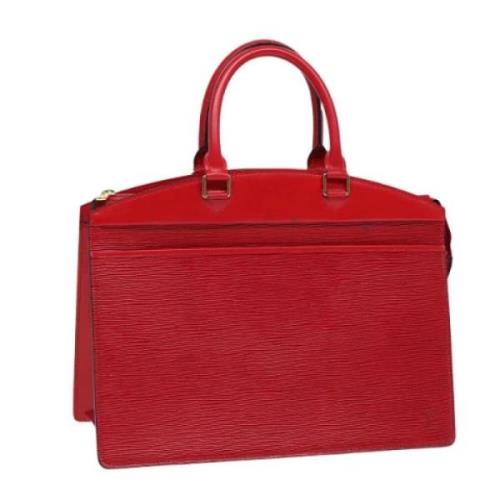 Louis Vuitton Vintage Pre-owned Laeder handvskor Red, Dam