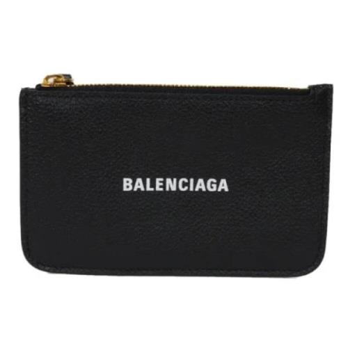 Balenciaga Vintage Pre-owned Laeder plnbcker Black, Unisex