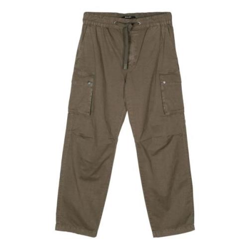 Ksubi Gröna Cargo Byxor Twill Oliv Green, Herr