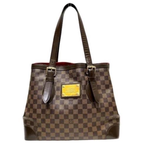 Louis Vuitton Vintage Pre-owned Canvas louis-vuitton-vskor Brown, Dam