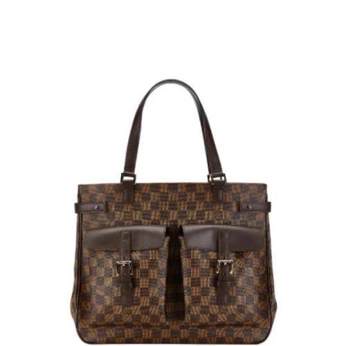 Louis Vuitton Vintage Pre-owned Canvas louis-vuitton-vskor Brown, Dam