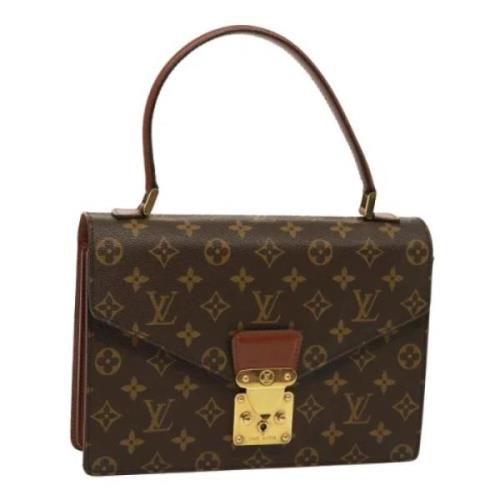 Louis Vuitton Vintage Pre-owned Canvas louis-vuitton-vskor Brown, Dam