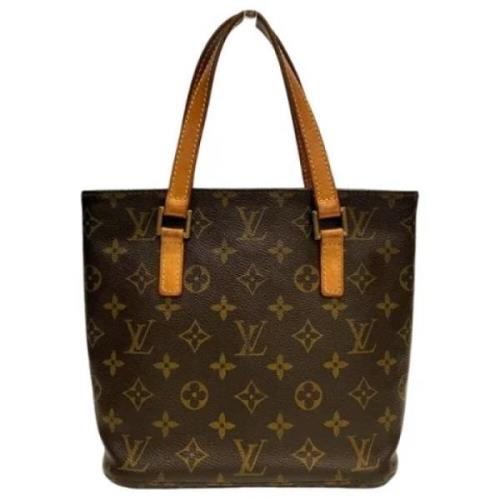 Louis Vuitton Vintage Pre-owned Canvas louis-vuitton-vskor Brown, Dam