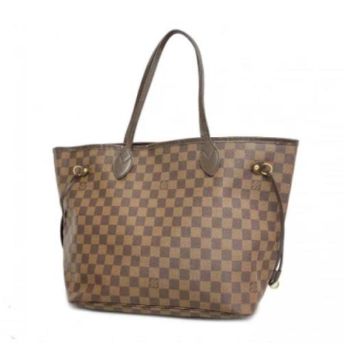 Louis Vuitton Vintage Pre-owned Tyg louis-vuitton-vskor Brown, Dam