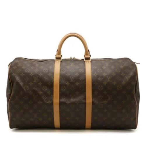 Louis Vuitton Vintage Pre-owned Canvas louis-vuitton-vskor Brown, Dam