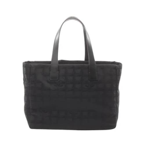 Chanel Vintage Pre-owned Tyg chanel-vskor Black, Dam