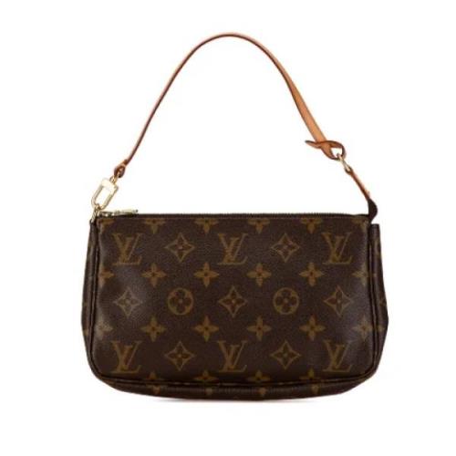 Louis Vuitton Vintage Pre-owned Canvas louis-vuitton-vskor Brown, Dam