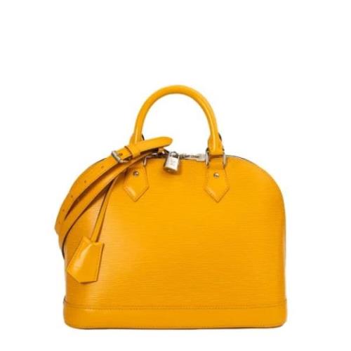 Louis Vuitton Vintage Pre-owned Laeder louis-vuitton-vskor Yellow, Dam