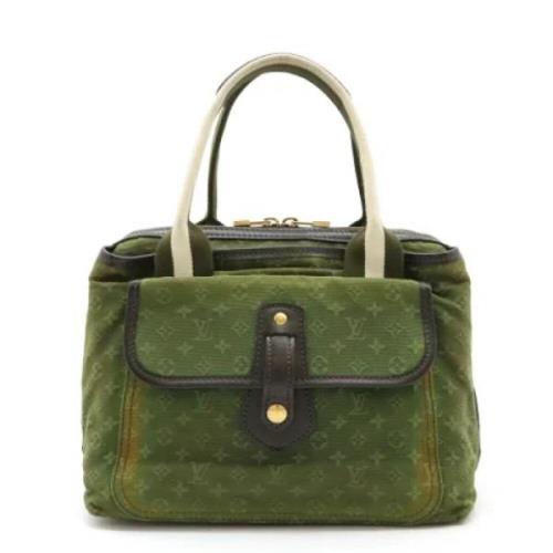 Louis Vuitton Vintage Pre-owned Tyg louis-vuitton-vskor Green, Dam