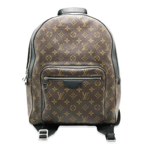 Louis Vuitton Vintage Pre-owned Laeder ryggsckar Brown, Dam