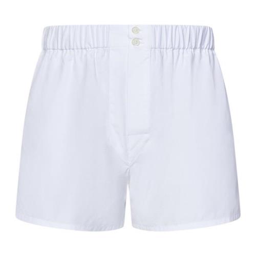 Brioni Vita bomullsboxershorts Aw24 White, Herr