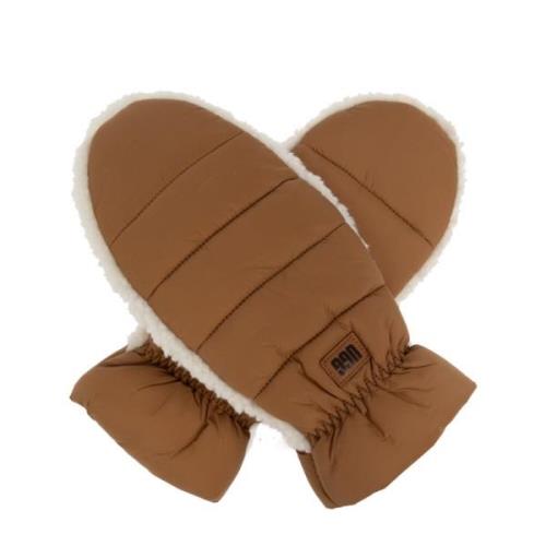 UGG Handskar med logotyp Brown, Dam