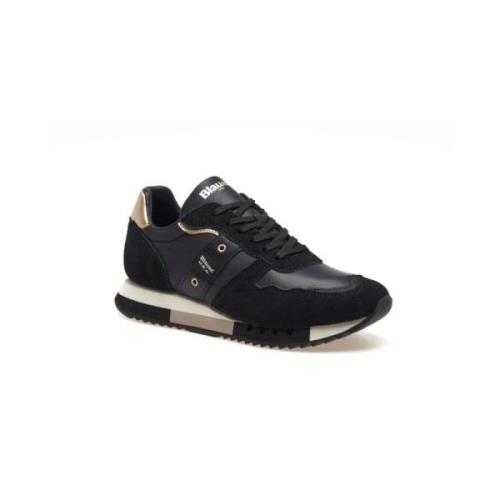 Blauer Melrose Svarta Sneakers Black, Dam