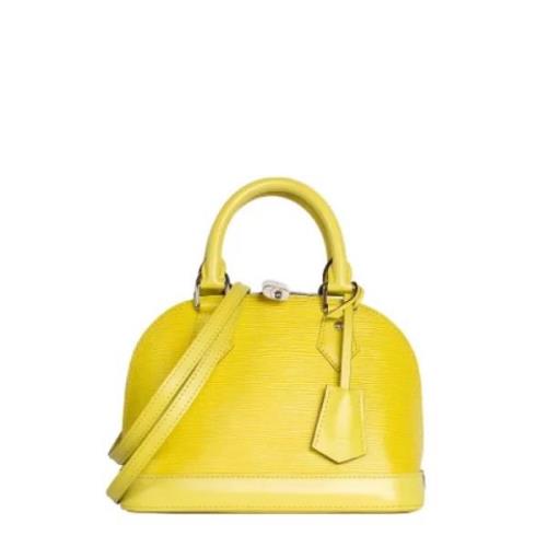 Louis Vuitton Vintage Pre-owned Laeder louis-vuitton-vskor Yellow, Dam