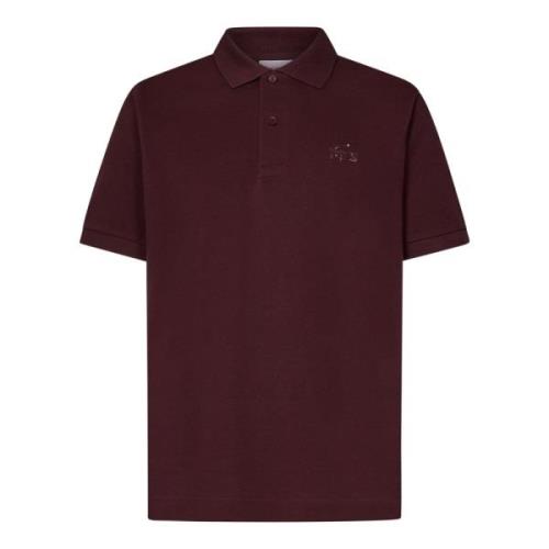 Lacoste Bordeaux Polo Shirt Herrkläder Brown, Herr