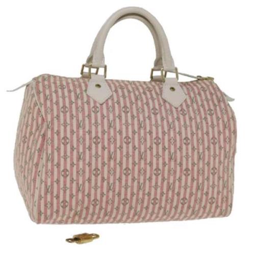 Louis Vuitton Vintage Pre-owned Canvas louis-vuitton-vskor Pink, Dam