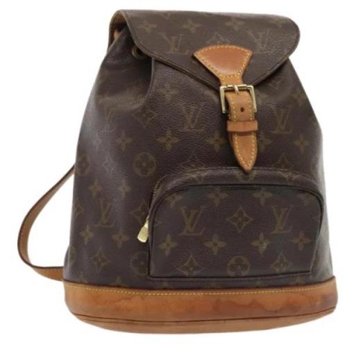 Louis Vuitton Vintage Pre-owned Canvas ryggsckar Brown, Dam