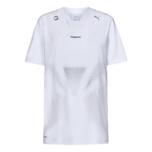 Coperni Vit Reflekterande Sweatshirt för Kvinnor White, Dam