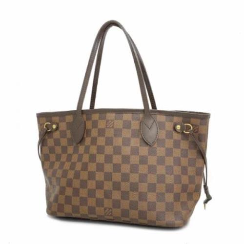 Louis Vuitton Vintage Pre-owned Tyg louis-vuitton-vskor Brown, Dam