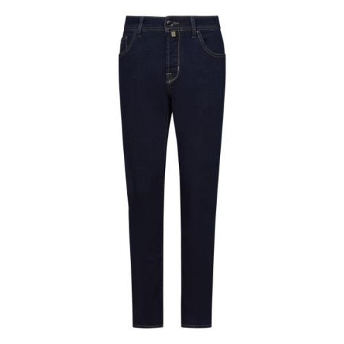 Jacob Cohën Blå Jeans Aw24 Stil Blue, Herr