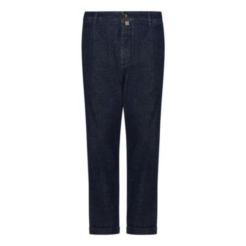 Jacob Cohën Blå Slim-Fit Jeans Aw24 Blue, Herr