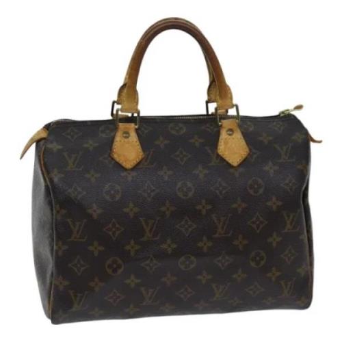 Louis Vuitton Vintage Pre-owned Canvas handvskor Brown, Dam