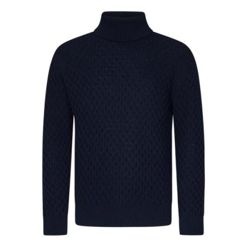 Jacob Cohën Blå Tröja för Män Aw24 Blue, Herr