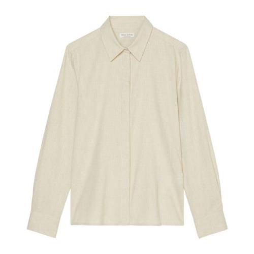 Marc O'Polo Blusformad Beige, Dam