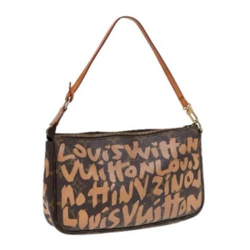 Louis Vuitton Vintage Pre-owned Canvas louis-vuitton-vskor Orange, Dam