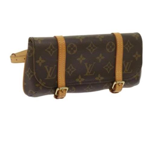 Louis Vuitton Vintage Pre-owned Canvas louis-vuitton-vskor Brown, Dam