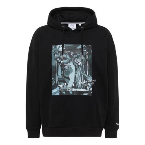 Carlo Colucci De Val Oversized Hoodie Black, Herr