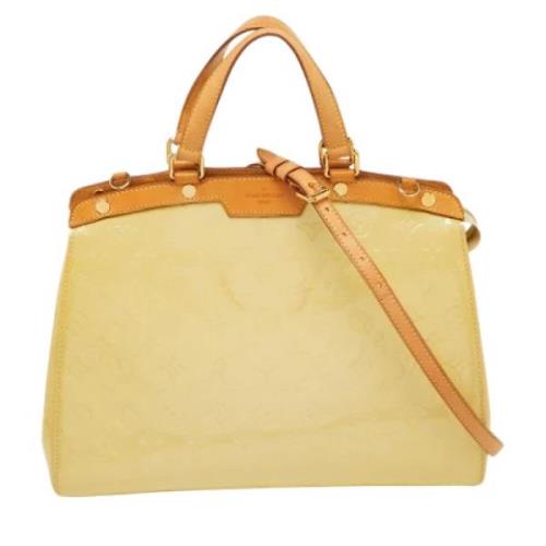 Louis Vuitton Vintage Pre-owned Laeder louis-vuitton-vskor Yellow, Dam