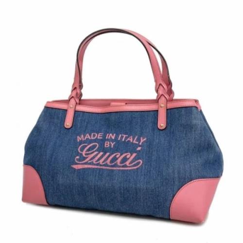 Gucci Vintage Pre-owned Denim gucci-vskor Blue, Dam