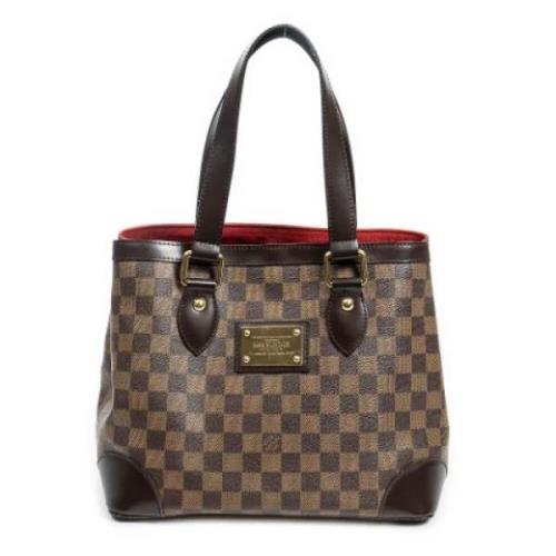 Louis Vuitton Vintage Pre-owned Canvas louis-vuitton-vskor Brown, Dam