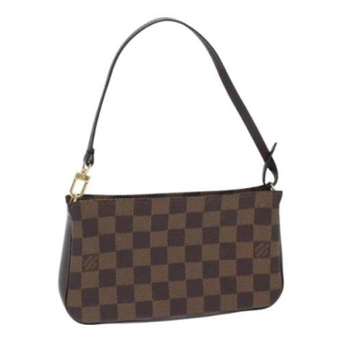 Louis Vuitton Vintage Pre-owned Canvas louis-vuitton-vskor Brown, Dam