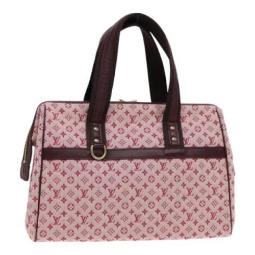 Louis Vuitton Vintage Pre-owned Canvas handvskor Red, Dam