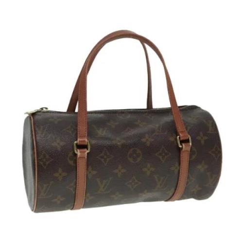 Louis Vuitton Vintage Pre-owned Canvas handvskor Brown, Dam