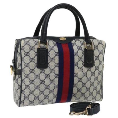 Gucci Vintage Pre-owned Laeder gucci-vskor Blue, Dam