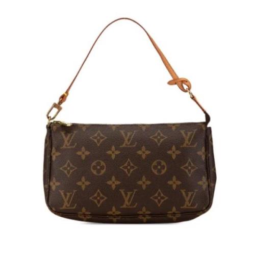 Louis Vuitton Vintage Pre-owned Canvas louis-vuitton-vskor Brown, Dam