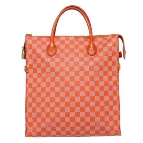 Louis Vuitton Vintage Pre-owned Canvas louis-vuitton-vskor Orange, Dam