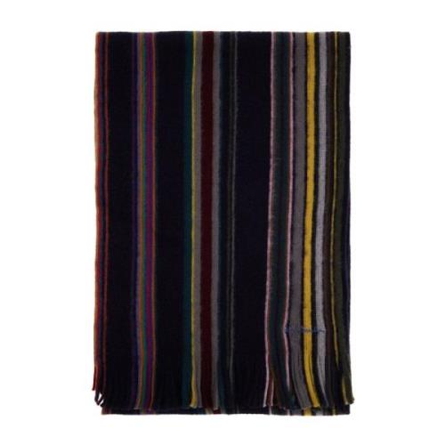 PS By Paul Smith Randig ullscarf Multicolor, Herr