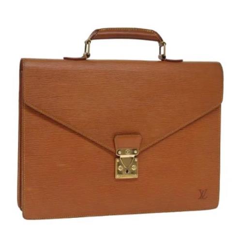 Louis Vuitton Vintage Pre-owned Laeder louis-vuitton-vskor Brown, Dam